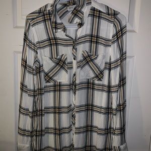 Plaid long sleeve